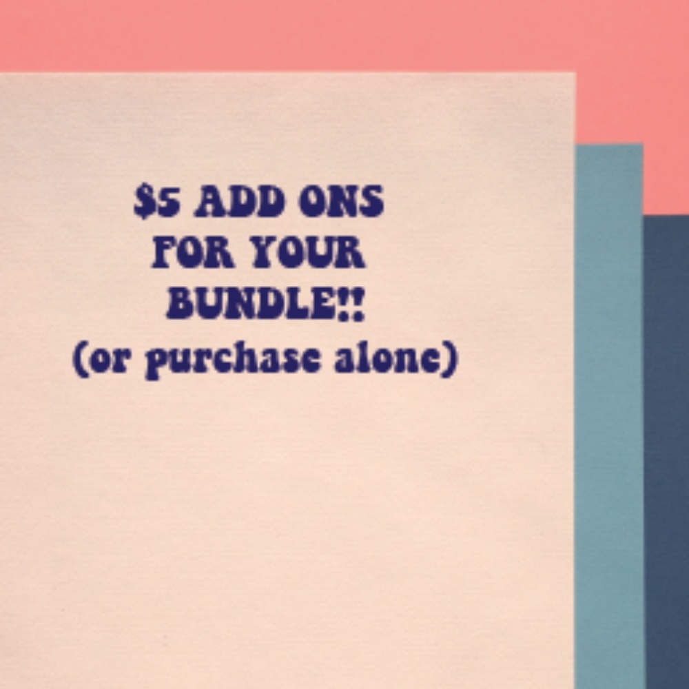 Add On A Small Purchase! - image 1